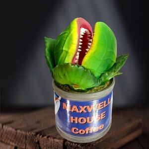 Coffee Plant Decor Man-eating Plant Audrey2 Little Shop of Horrors